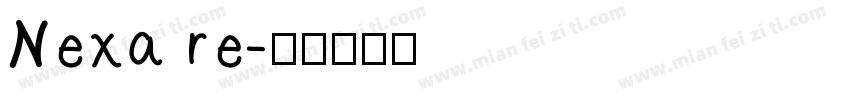 Nexa re字体转换